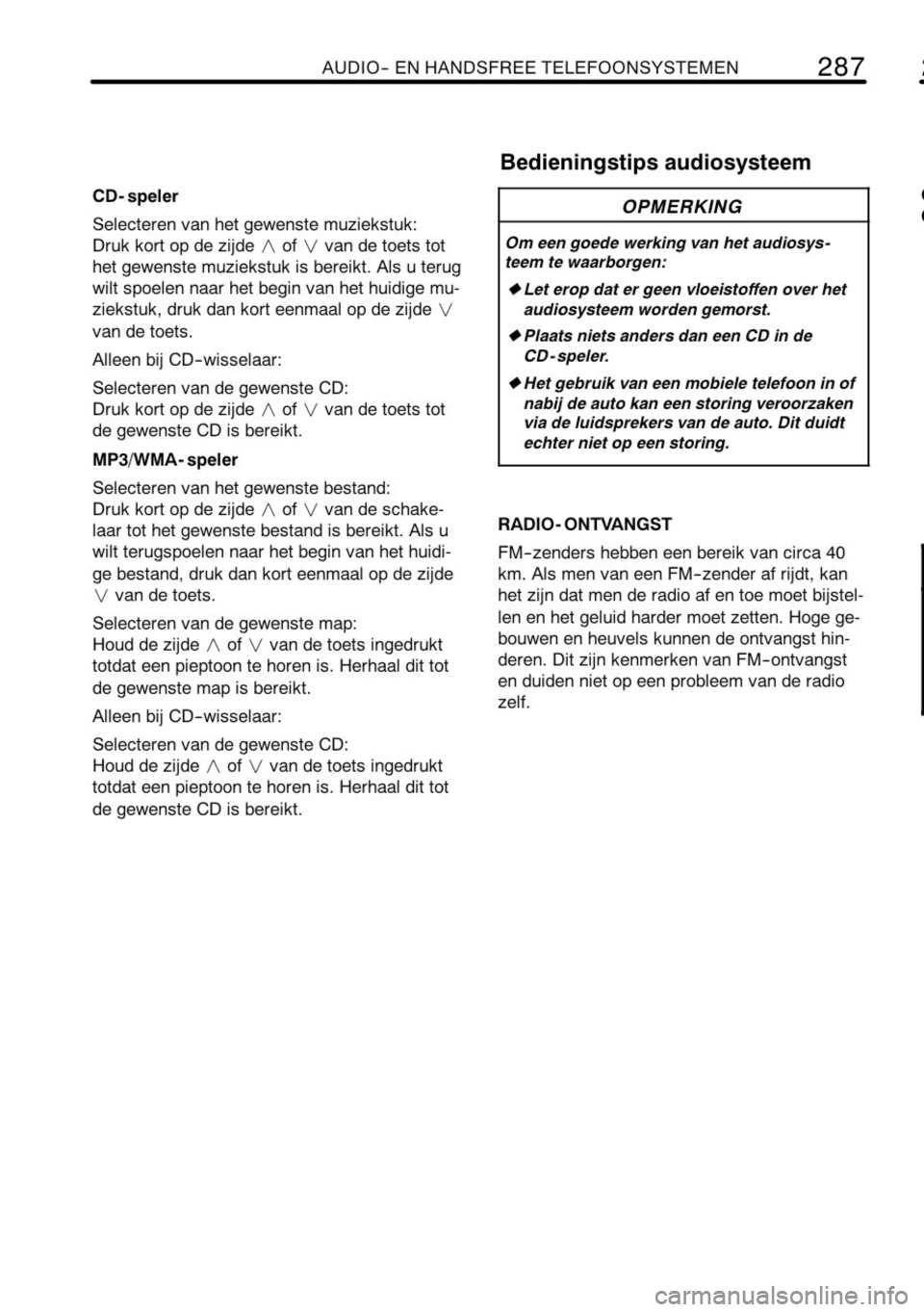 TOYOTA RAV4 2010  Instructieboekje (in Dutch) 