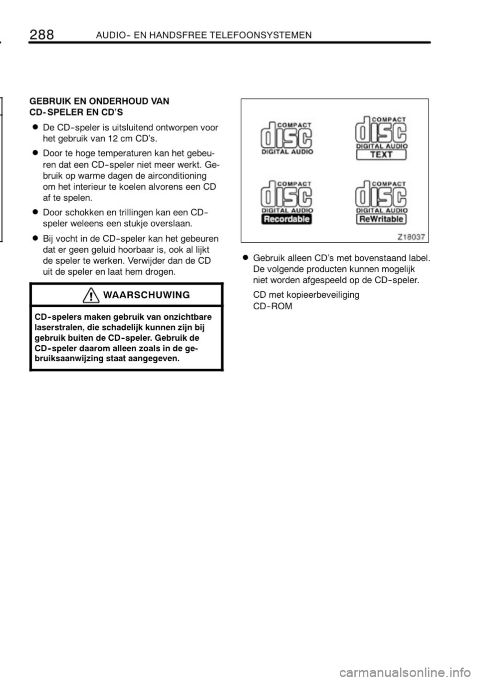 TOYOTA RAV4 2010  Instructieboekje (in Dutch) 