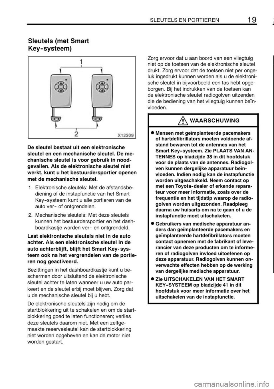 TOYOTA RAV4 2010  Instructieboekje (in Dutch) 