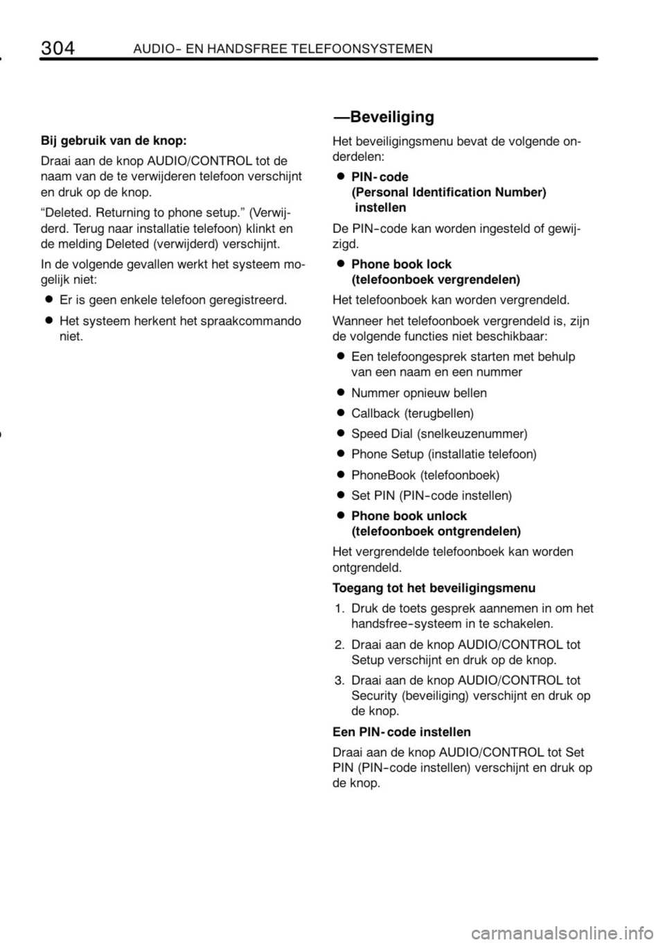 TOYOTA RAV4 2010  Instructieboekje (in Dutch) 