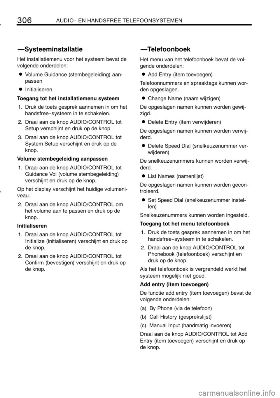 TOYOTA RAV4 2010  Instructieboekje (in Dutch) 