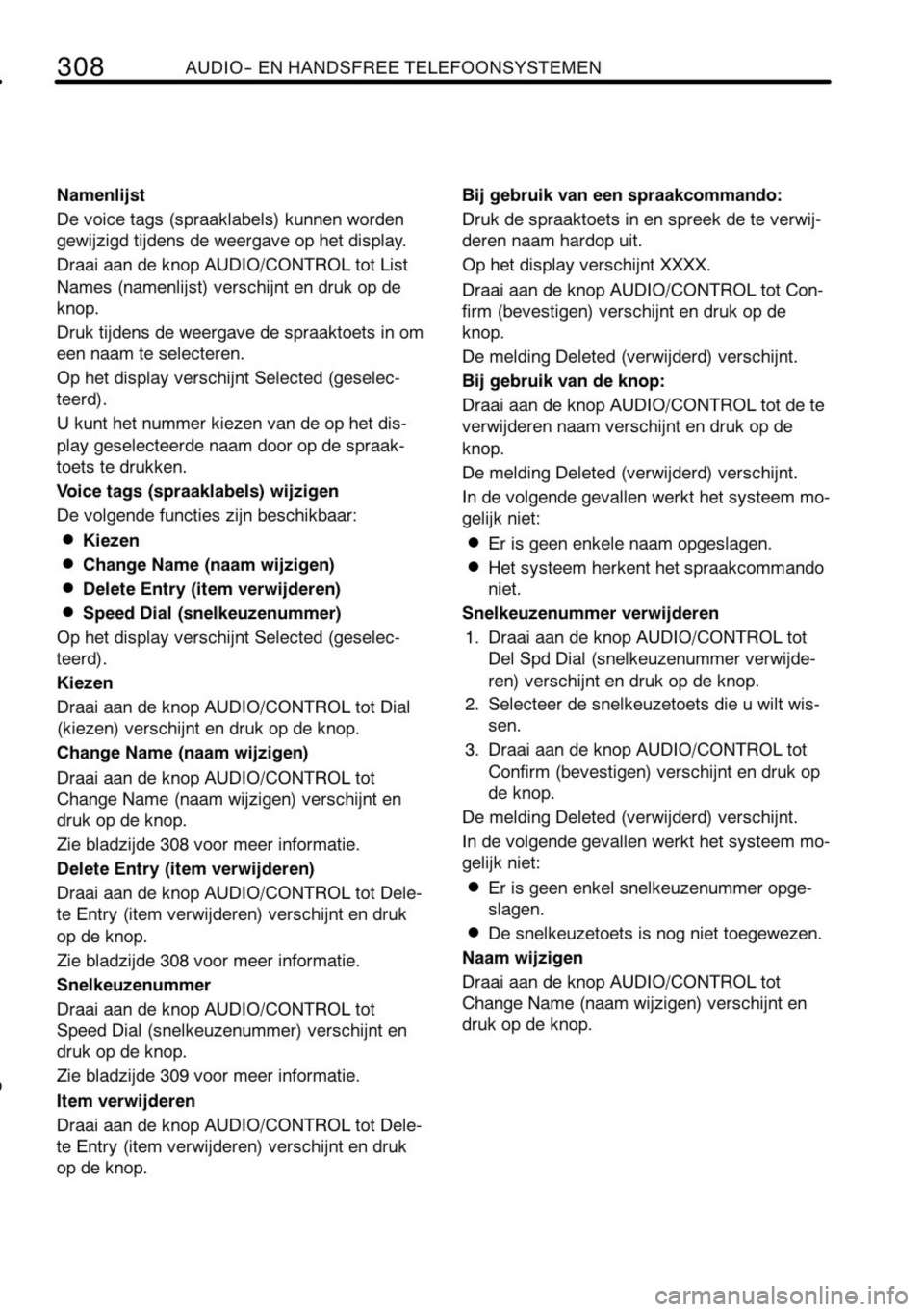 TOYOTA RAV4 2010  Instructieboekje (in Dutch) 