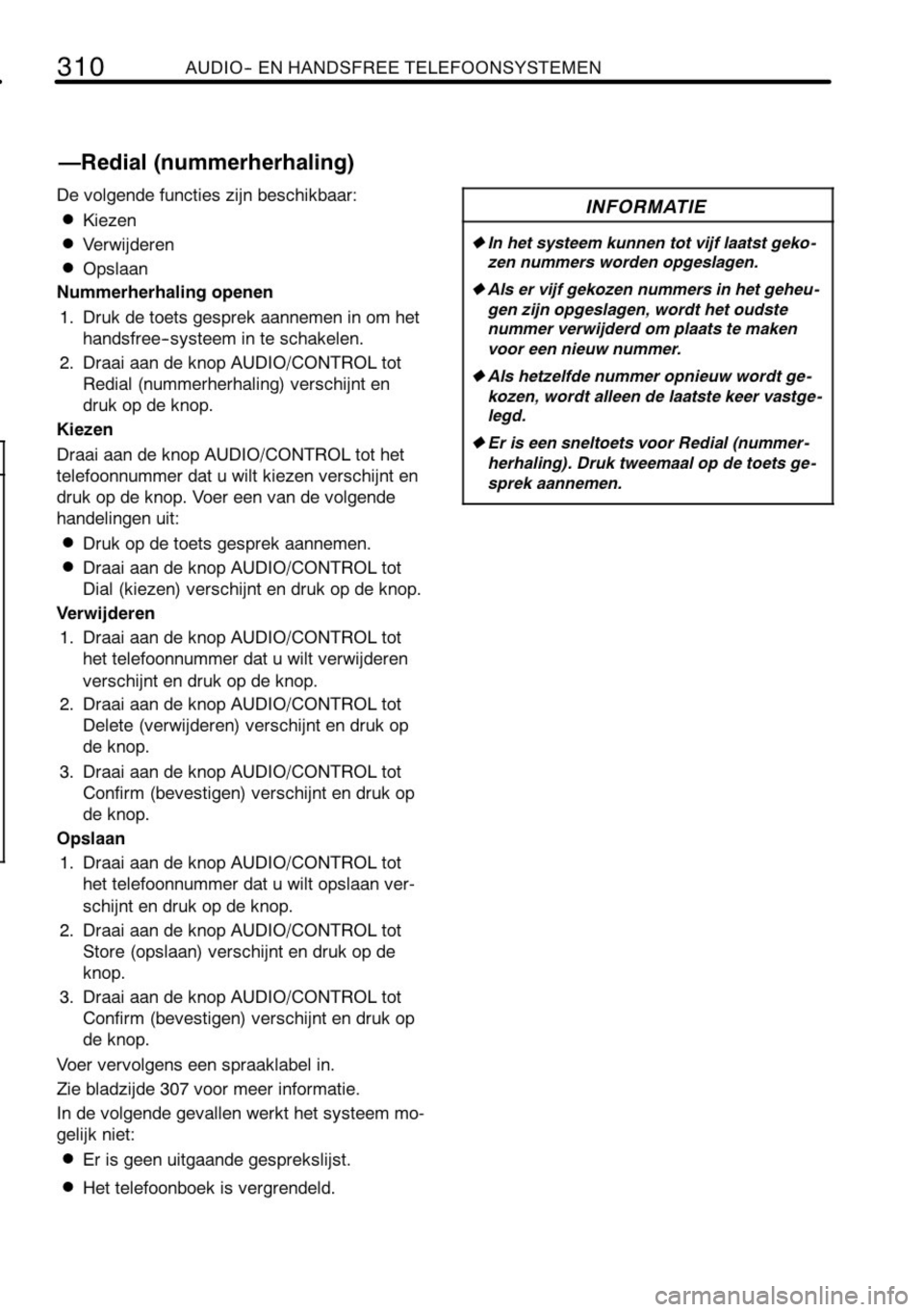 TOYOTA RAV4 2010  Instructieboekje (in Dutch) 