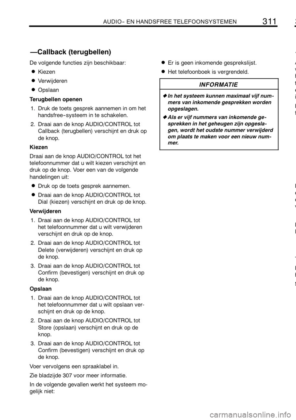 TOYOTA RAV4 2010  Instructieboekje (in Dutch) 