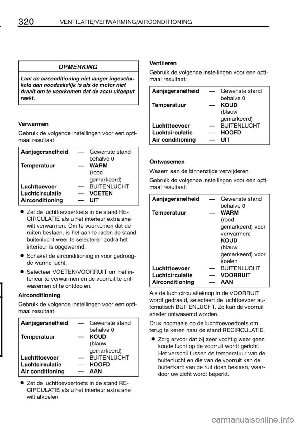TOYOTA RAV4 2010  Instructieboekje (in Dutch) 