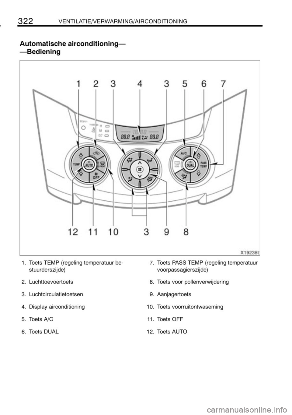 TOYOTA RAV4 2010  Instructieboekje (in Dutch) 