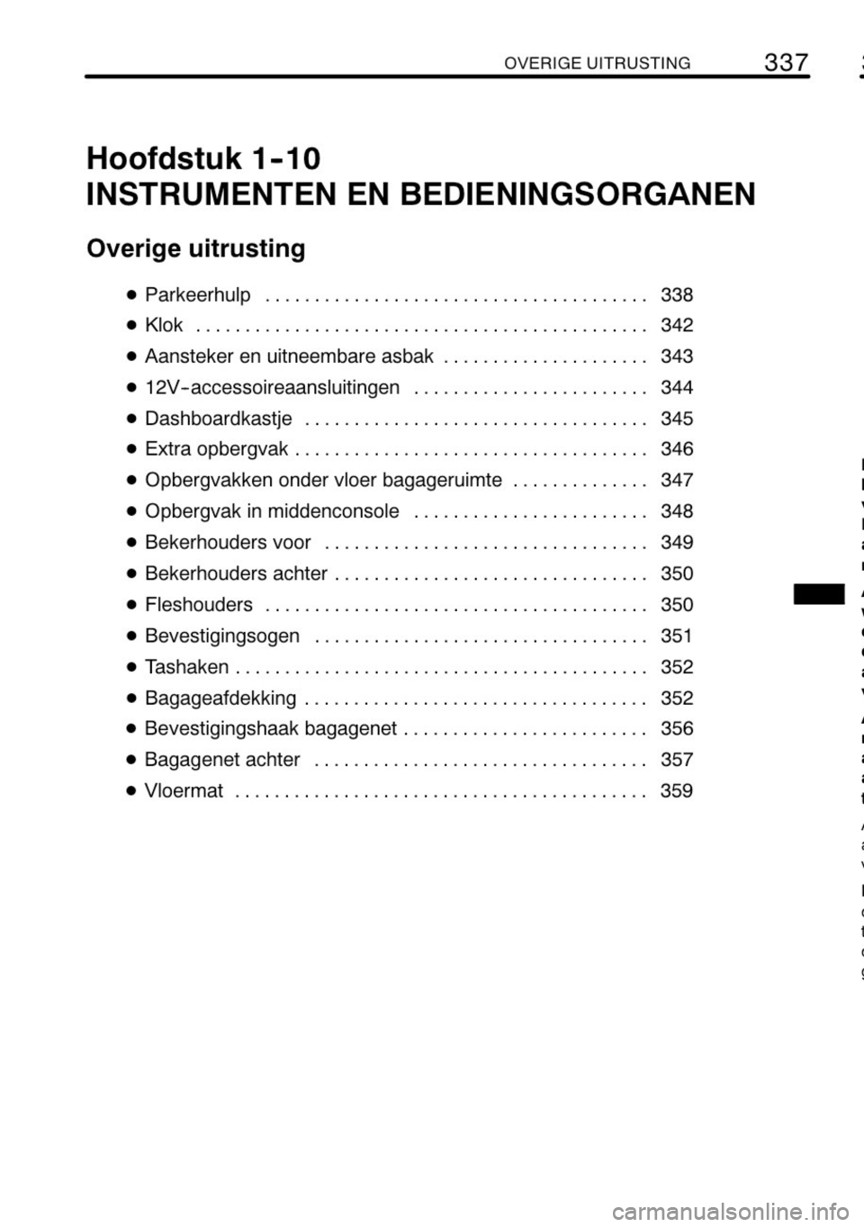 TOYOTA RAV4 2010  Instructieboekje (in Dutch) 