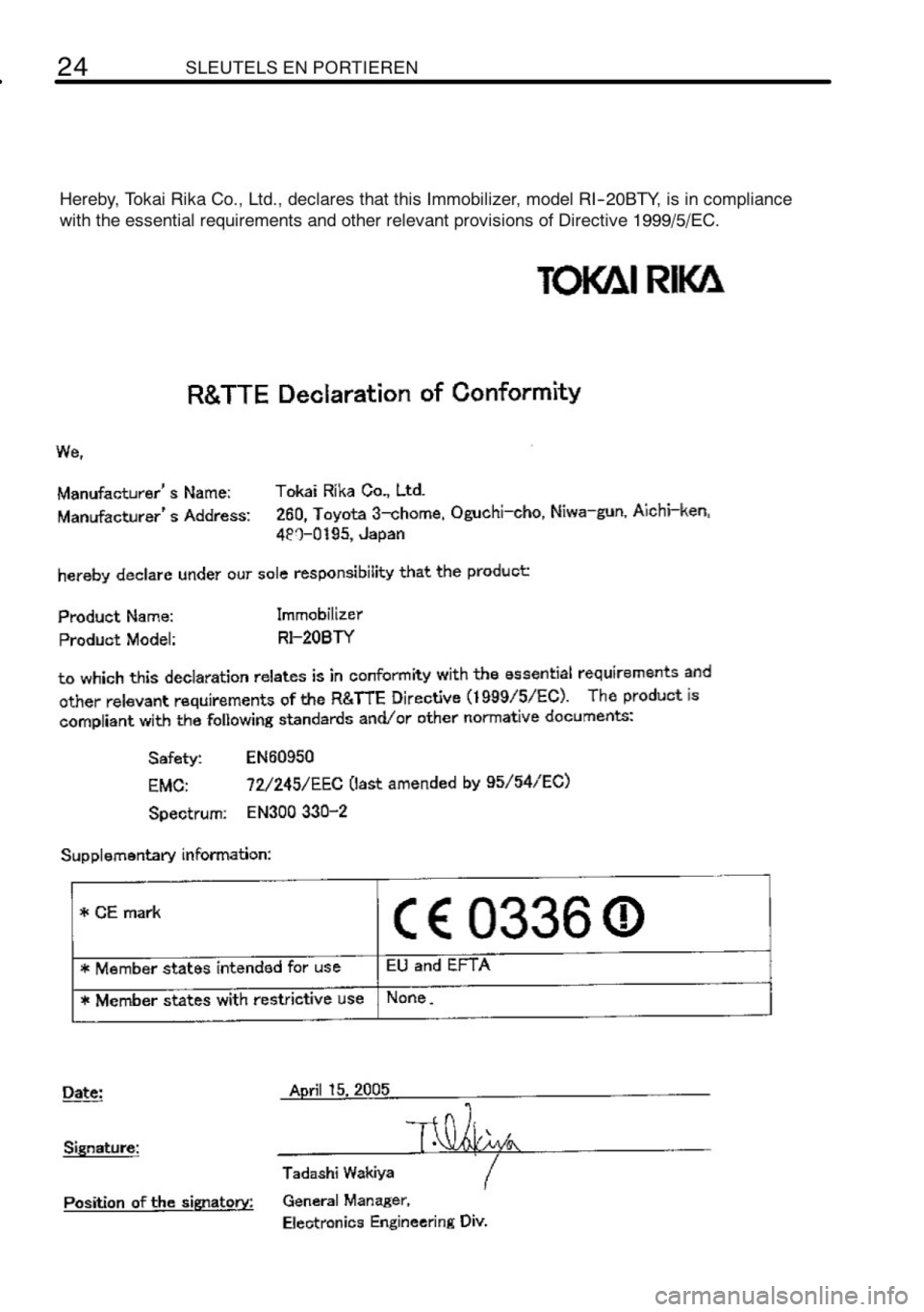 TOYOTA RAV4 2010  Instructieboekje (in Dutch) 