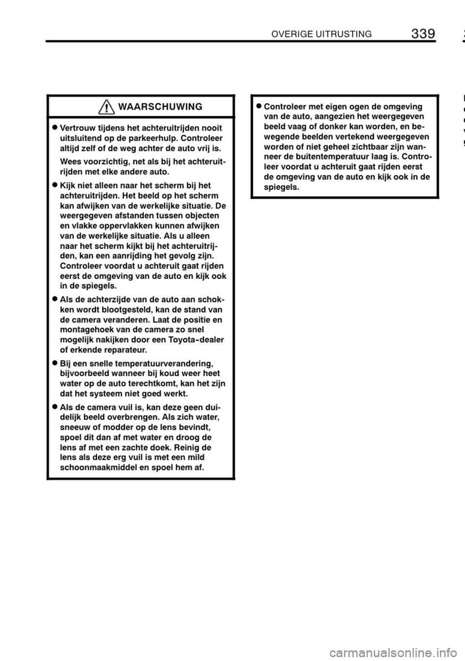 TOYOTA RAV4 2010  Instructieboekje (in Dutch) 