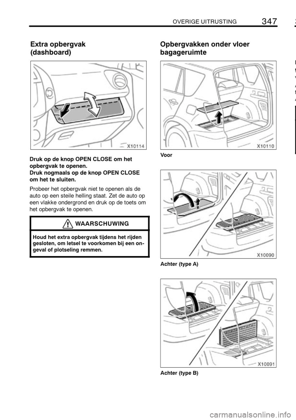 TOYOTA RAV4 2010  Instructieboekje (in Dutch) 