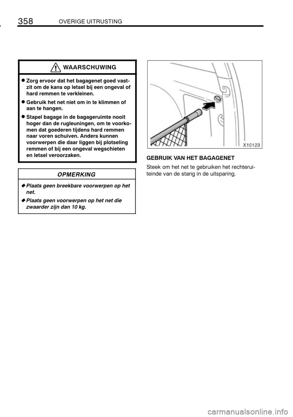 TOYOTA RAV4 2010  Instructieboekje (in Dutch) 