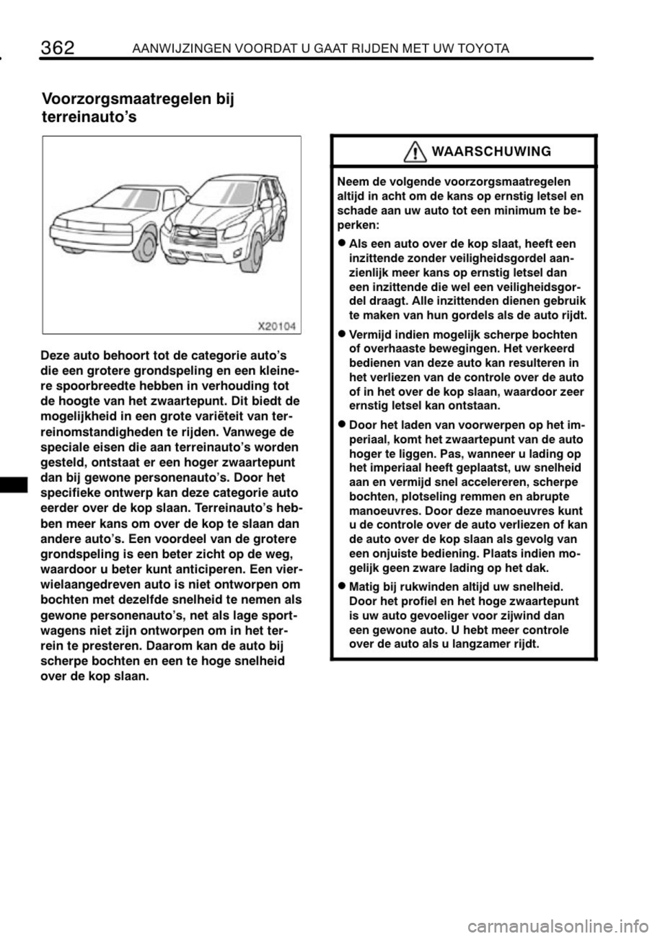 TOYOTA RAV4 2010  Instructieboekje (in Dutch) 