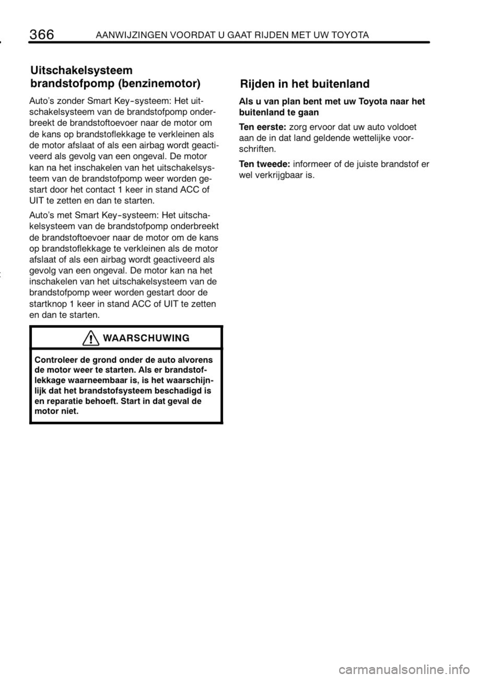 TOYOTA RAV4 2010  Instructieboekje (in Dutch) 