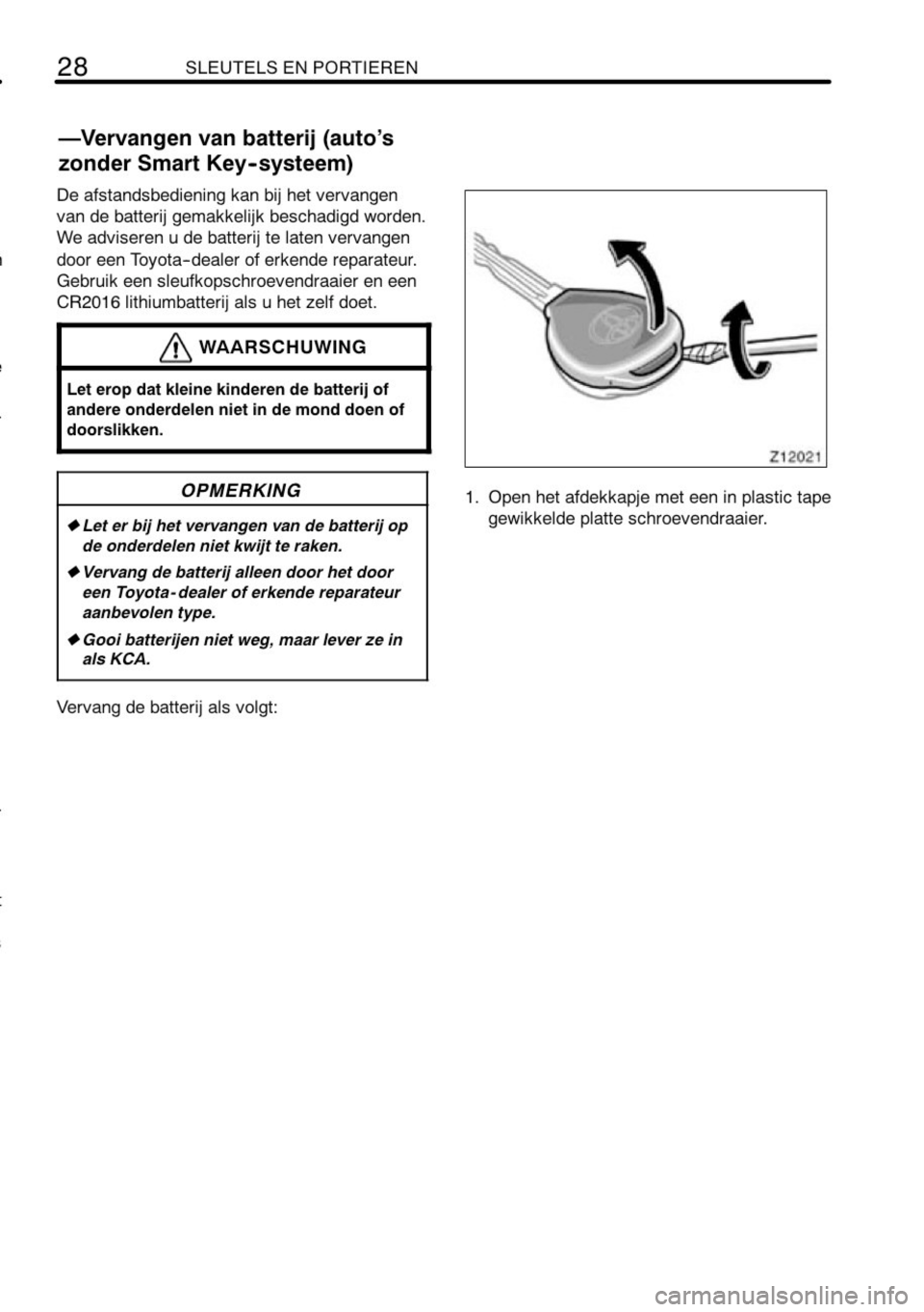 TOYOTA RAV4 2010  Instructieboekje (in Dutch) 