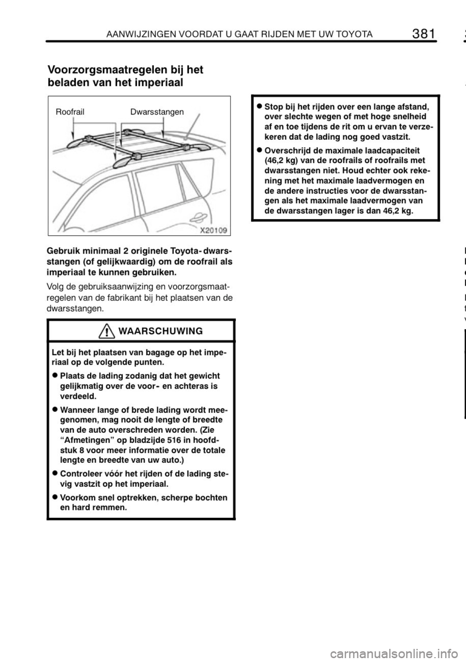 TOYOTA RAV4 2010  Instructieboekje (in Dutch) 