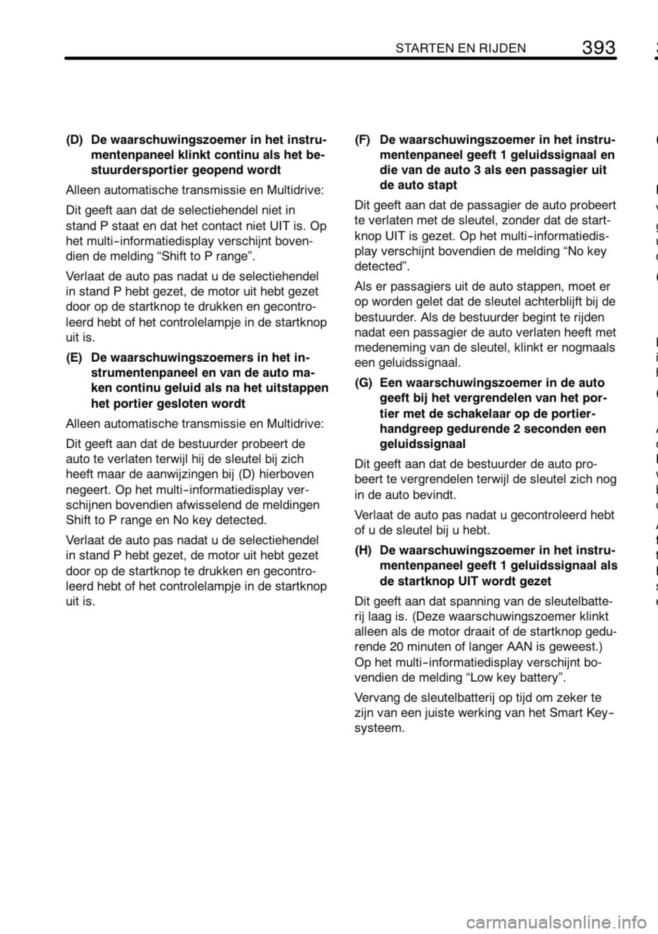 TOYOTA RAV4 2010  Instructieboekje (in Dutch) 
