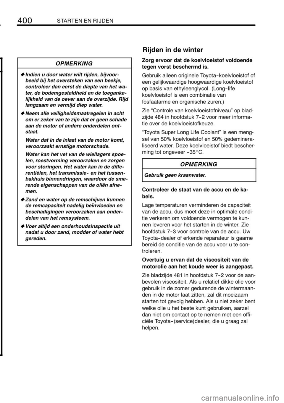 TOYOTA RAV4 2010  Instructieboekje (in Dutch) 
