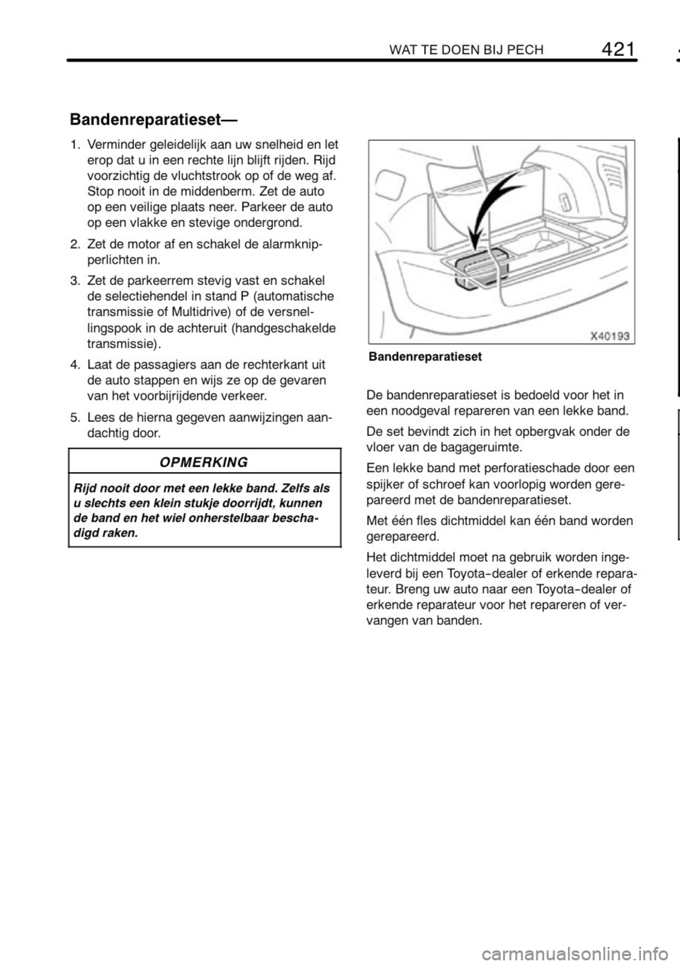 TOYOTA RAV4 2010  Instructieboekje (in Dutch) 