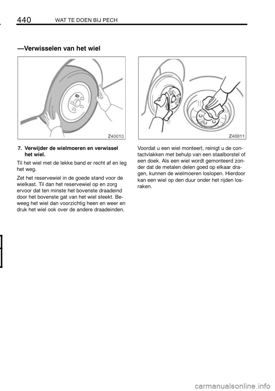 TOYOTA RAV4 2010  Instructieboekje (in Dutch) 
