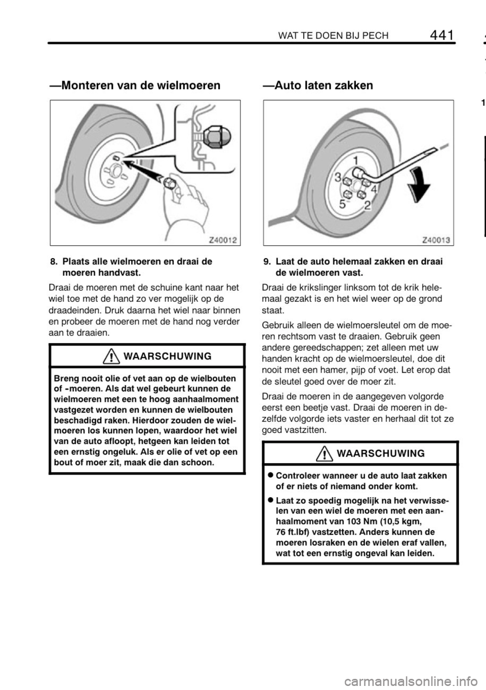 TOYOTA RAV4 2010  Instructieboekje (in Dutch) 