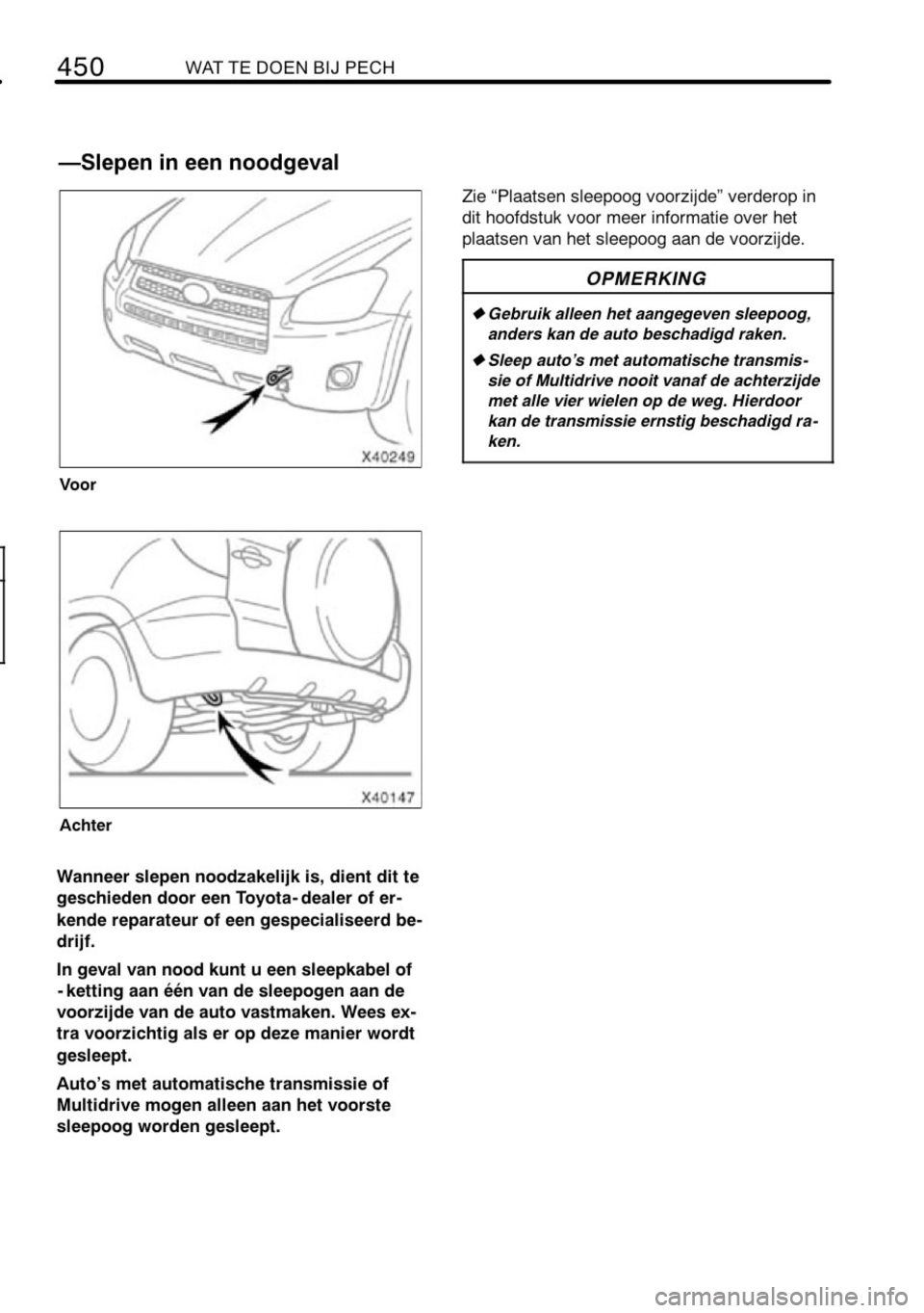 TOYOTA RAV4 2010  Instructieboekje (in Dutch) 