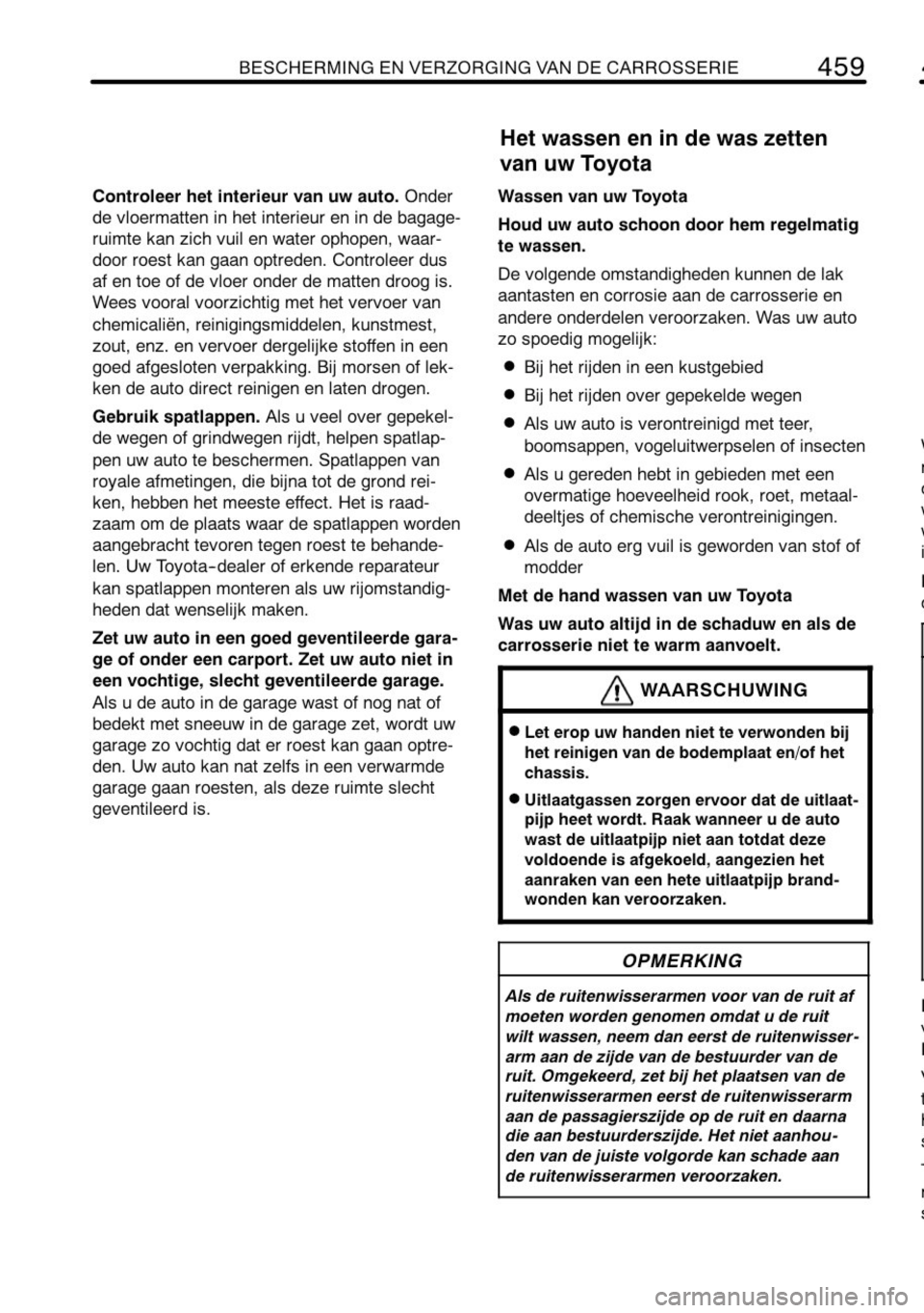 TOYOTA RAV4 2010  Instructieboekje (in Dutch) 