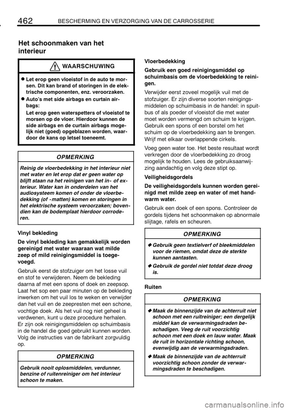 TOYOTA RAV4 2010  Instructieboekje (in Dutch) 