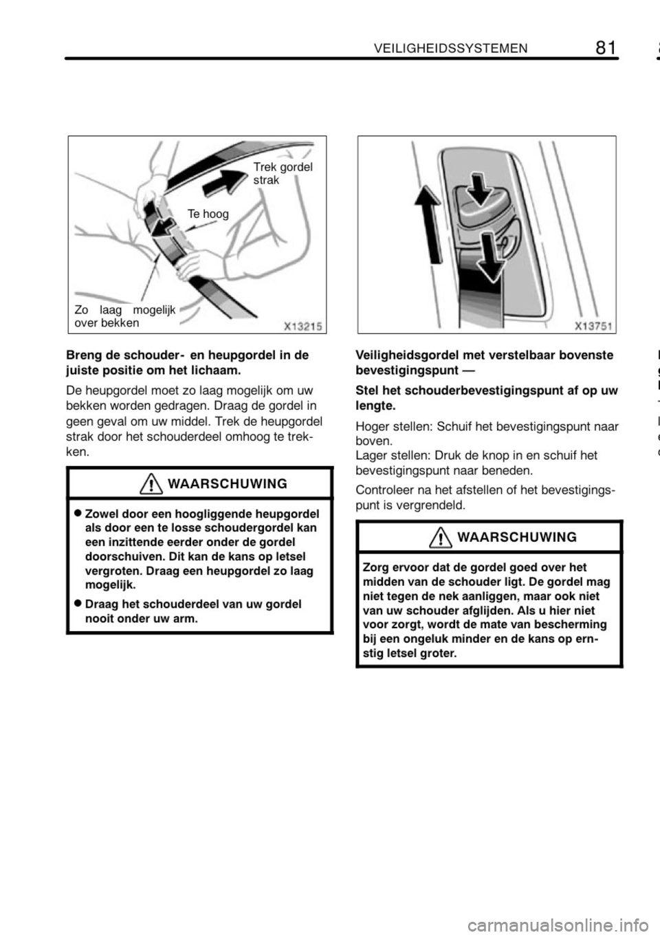 TOYOTA RAV4 2010  Instructieboekje (in Dutch) 