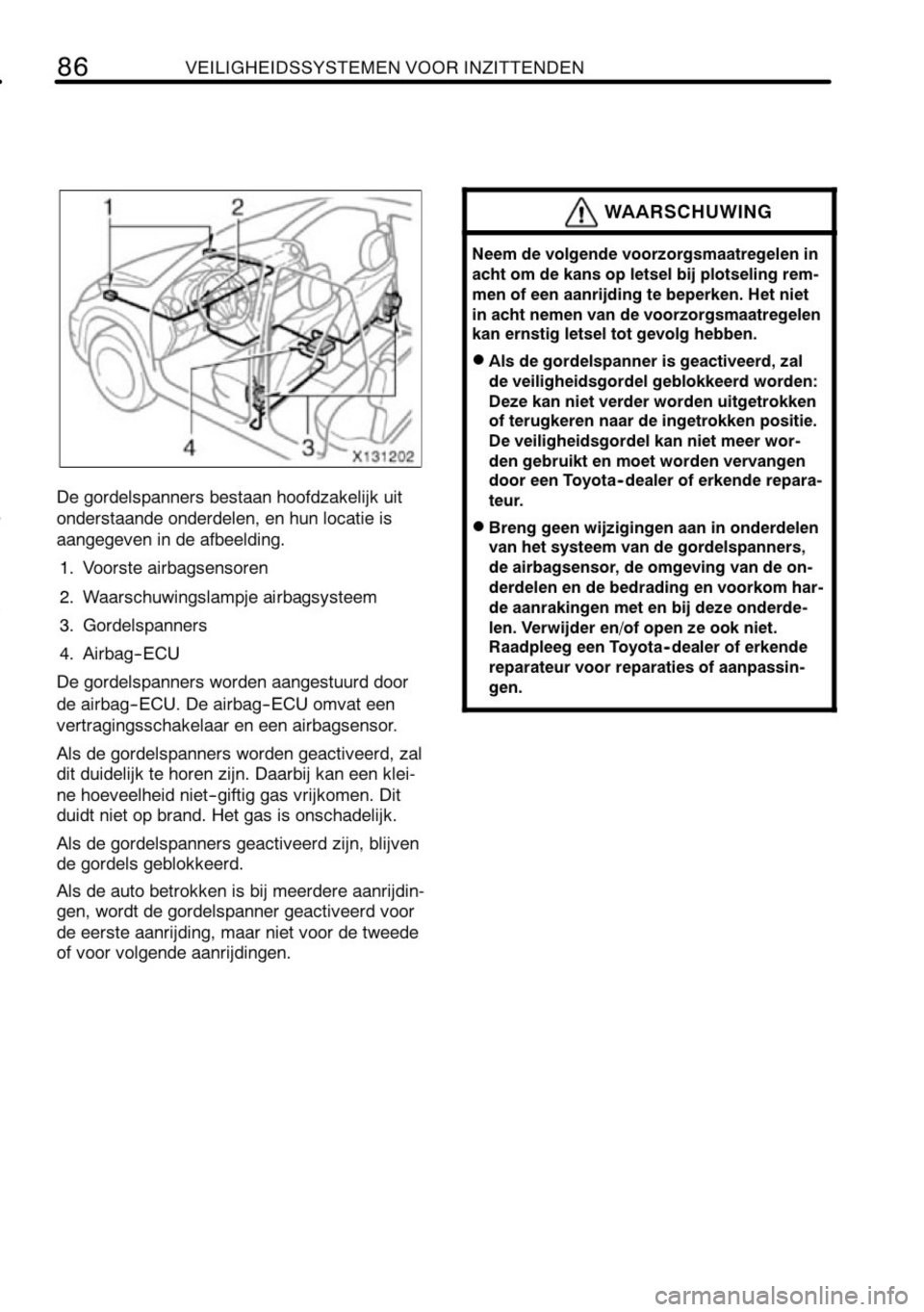 TOYOTA RAV4 2010  Instructieboekje (in Dutch) 