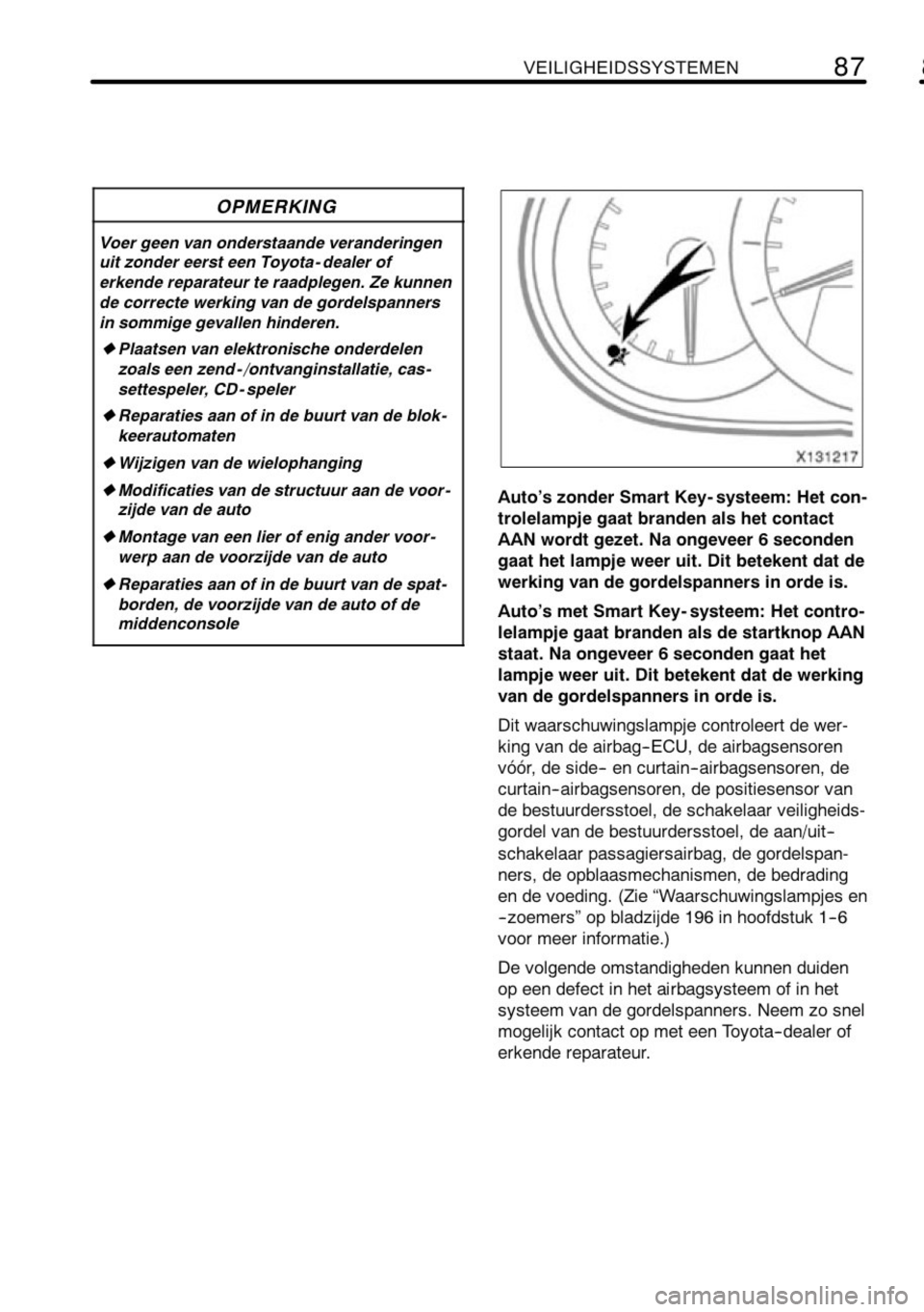 TOYOTA RAV4 2010  Instructieboekje (in Dutch) 