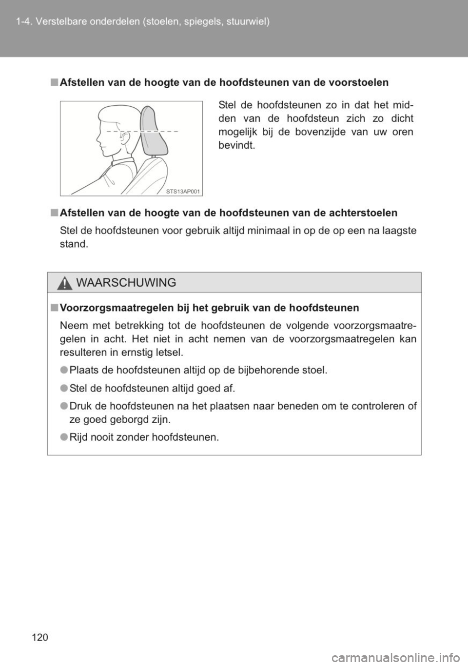 TOYOTA YARIS 2014  Instructieboekje (in Dutch) 