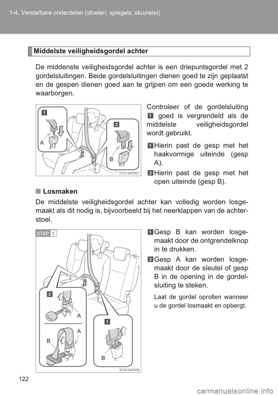 TOYOTA YARIS 2014  Instructieboekje (in Dutch) 