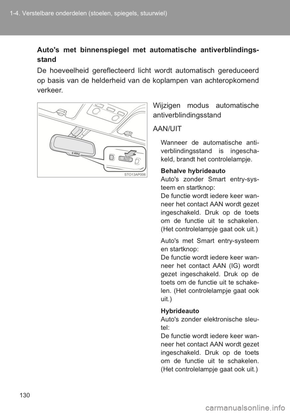 TOYOTA YARIS 2014  Instructieboekje (in Dutch) 