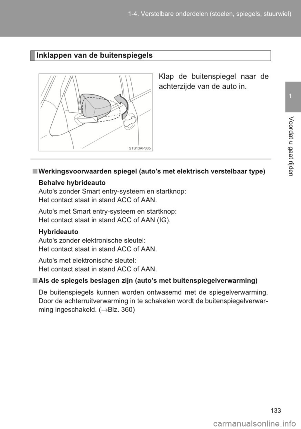 TOYOTA YARIS 2014  Instructieboekje (in Dutch) 