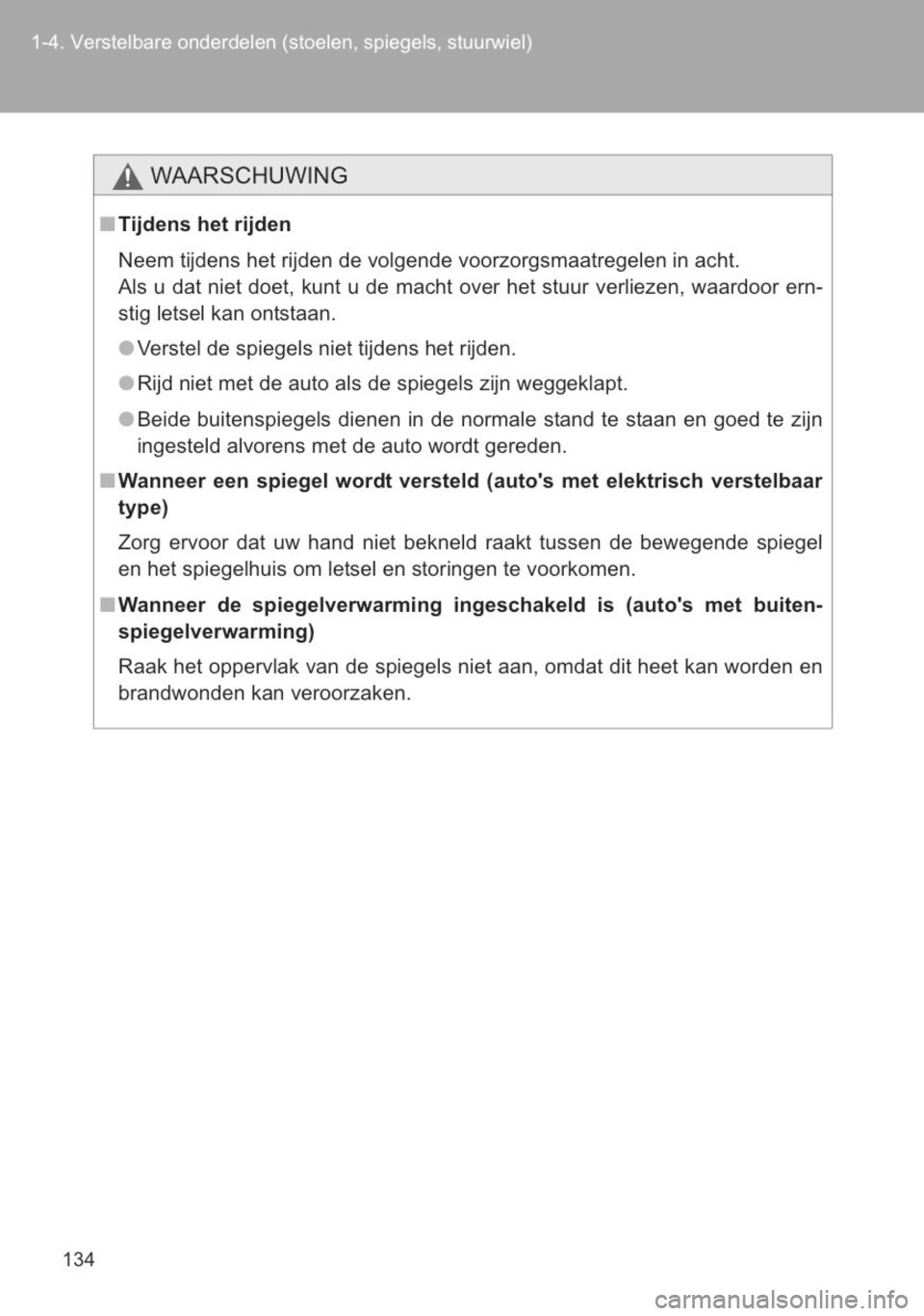 TOYOTA YARIS 2014  Instructieboekje (in Dutch) 
