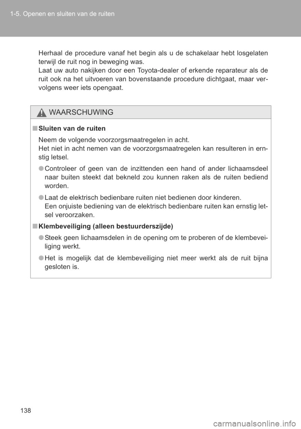 TOYOTA YARIS 2014  Instructieboekje (in Dutch) 