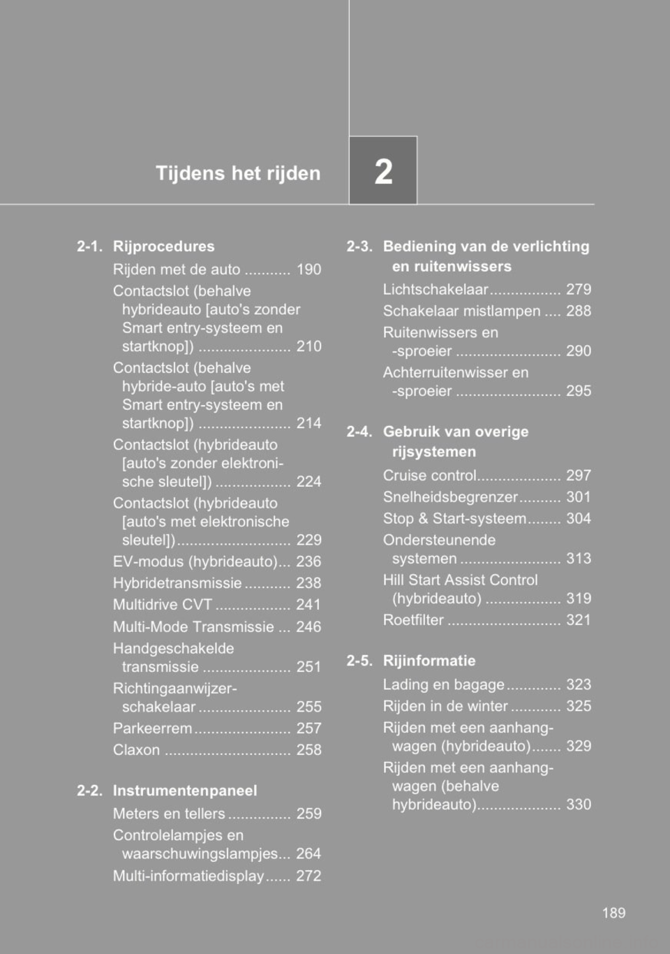 TOYOTA YARIS 2014  Instructieboekje (in Dutch) 