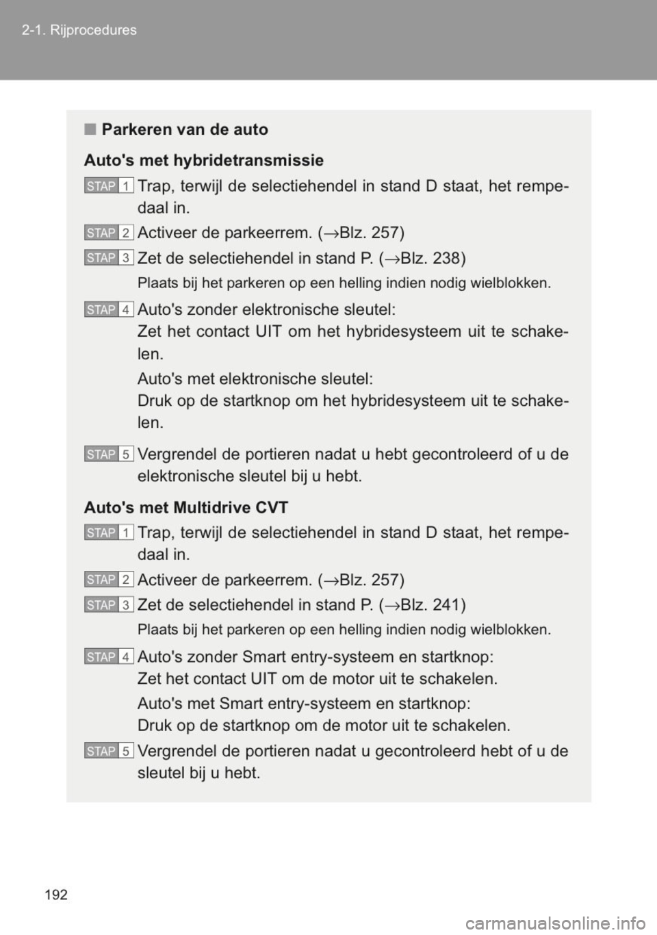 TOYOTA YARIS 2014  Instructieboekje (in Dutch) 
