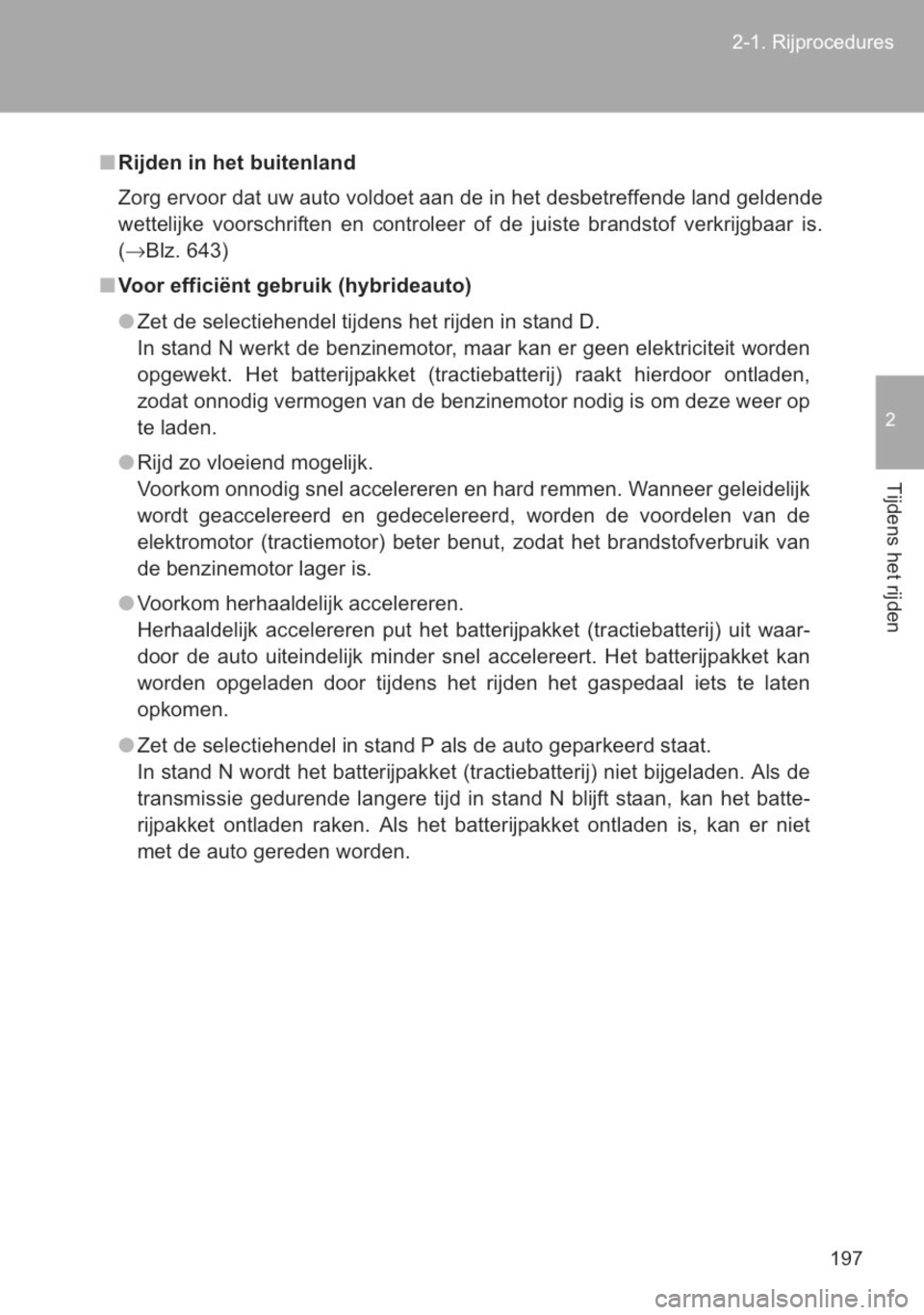 TOYOTA YARIS 2014  Instructieboekje (in Dutch) 