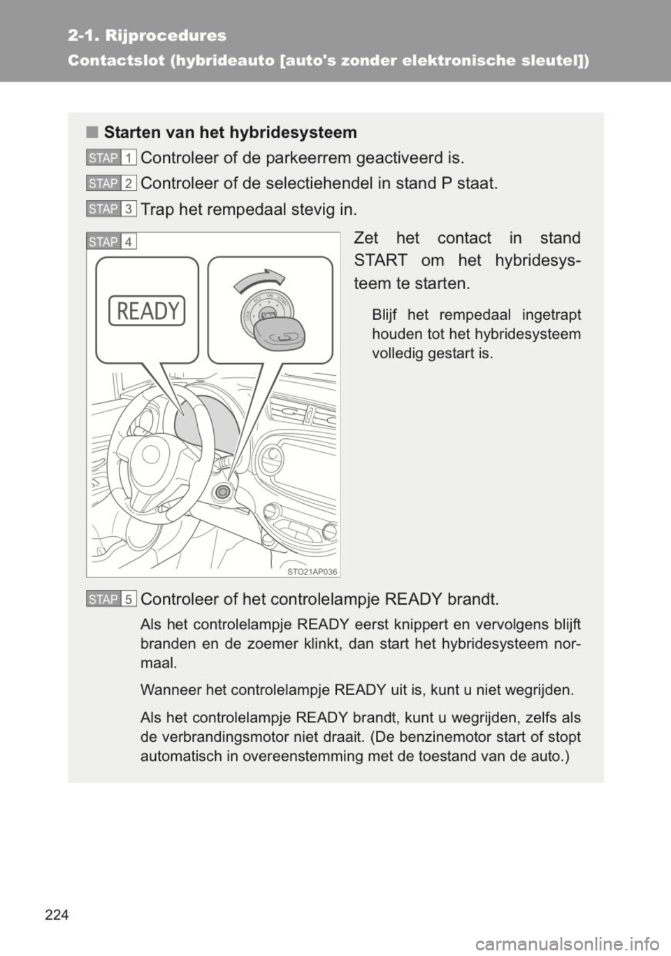 TOYOTA YARIS 2014  Instructieboekje (in Dutch) 