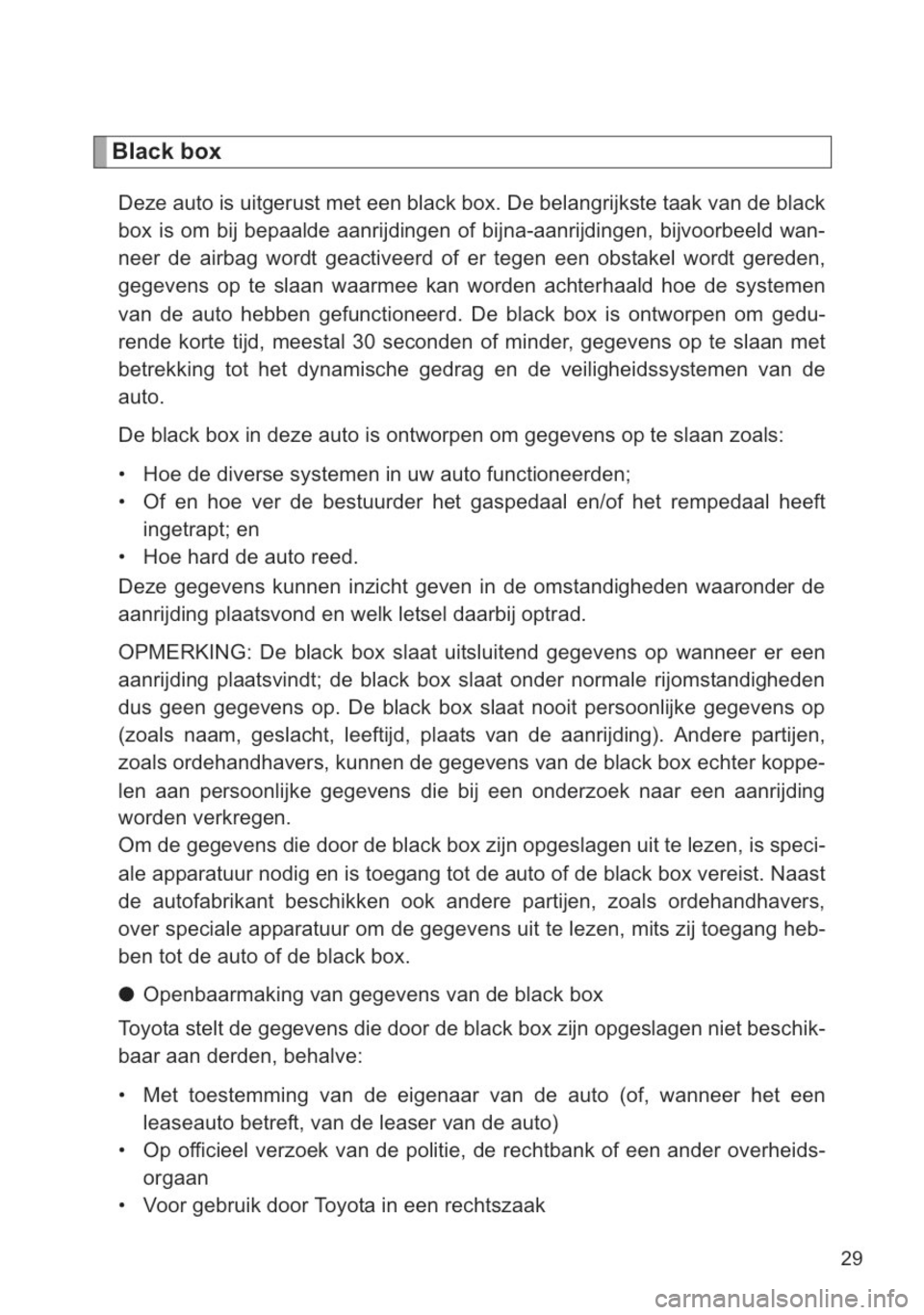 TOYOTA YARIS 2014  Instructieboekje (in Dutch) 