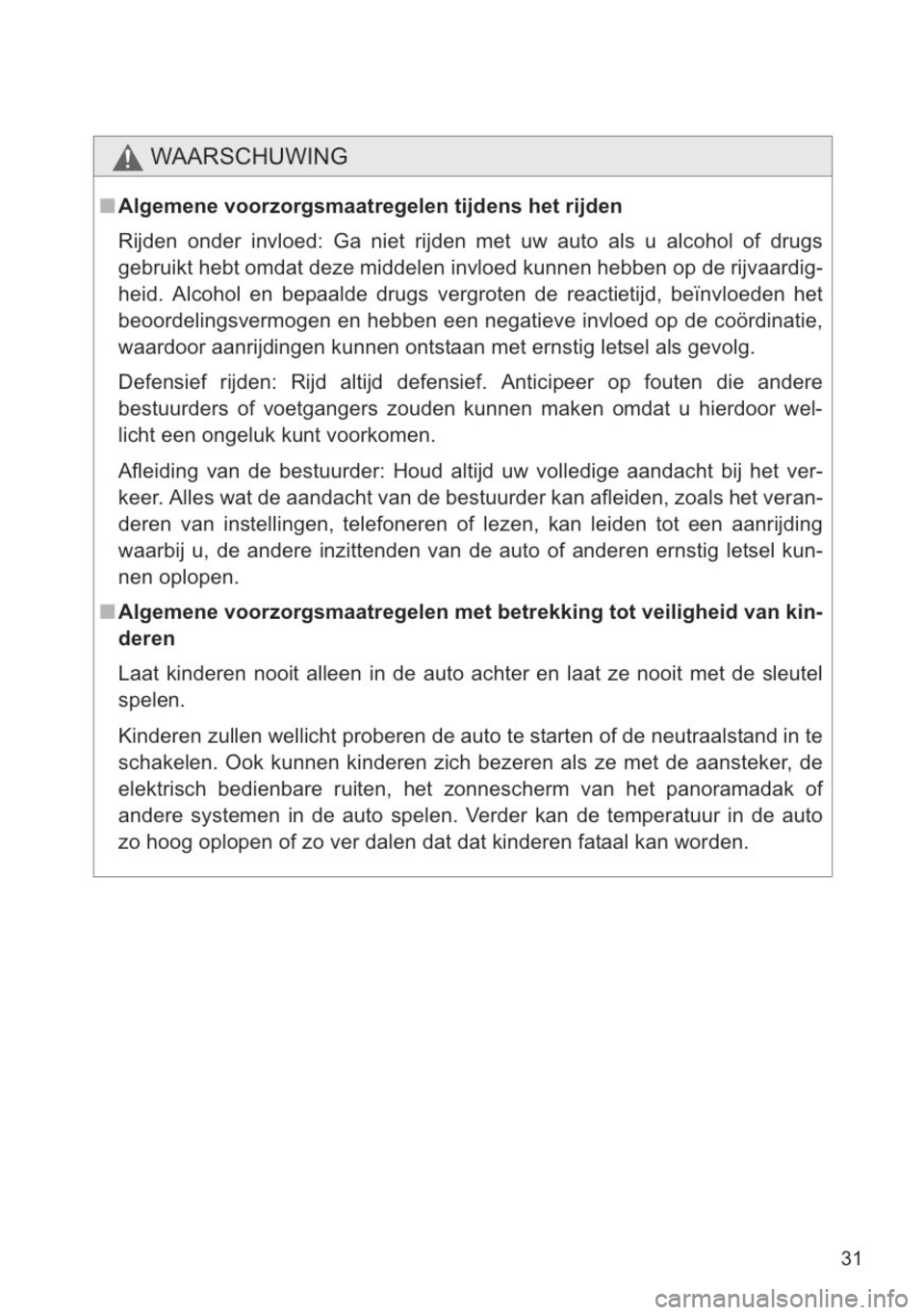TOYOTA YARIS 2014  Instructieboekje (in Dutch) 