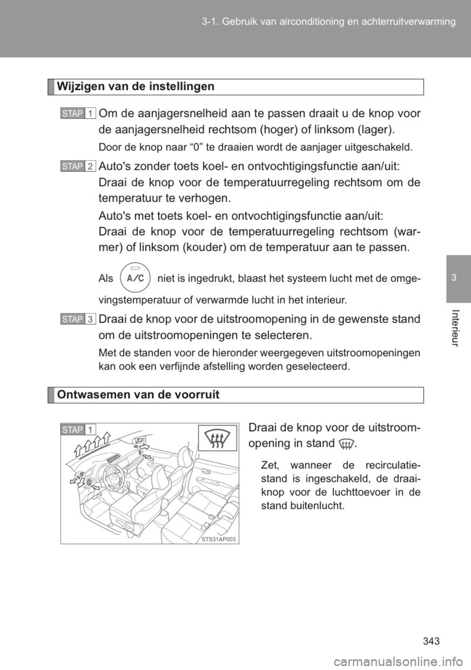 TOYOTA YARIS 2014  Instructieboekje (in Dutch) 