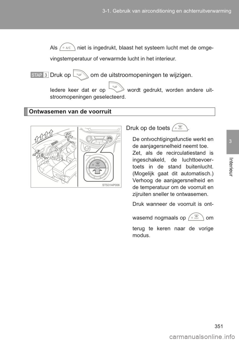 TOYOTA YARIS 2014  Instructieboekje (in Dutch) 