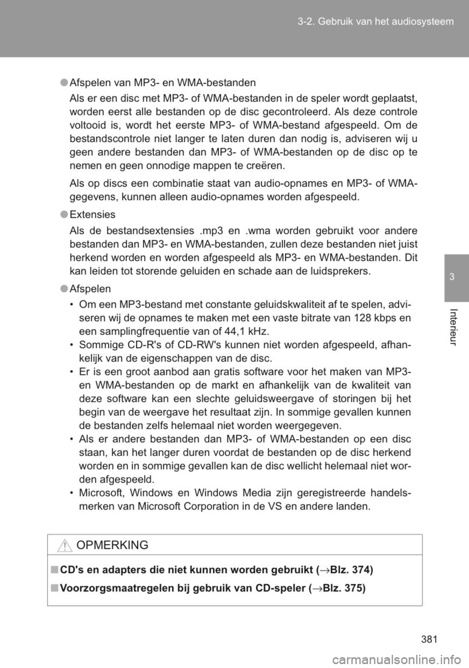 TOYOTA YARIS 2014  Instructieboekje (in Dutch) 