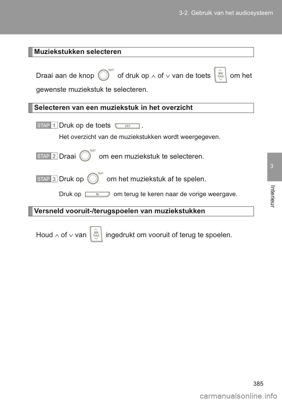 TOYOTA YARIS 2014  Instructieboekje (in Dutch) 