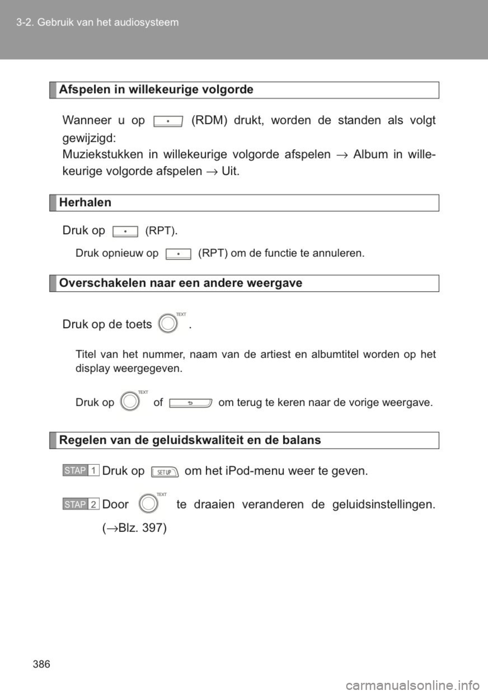 TOYOTA YARIS 2014  Instructieboekje (in Dutch) 