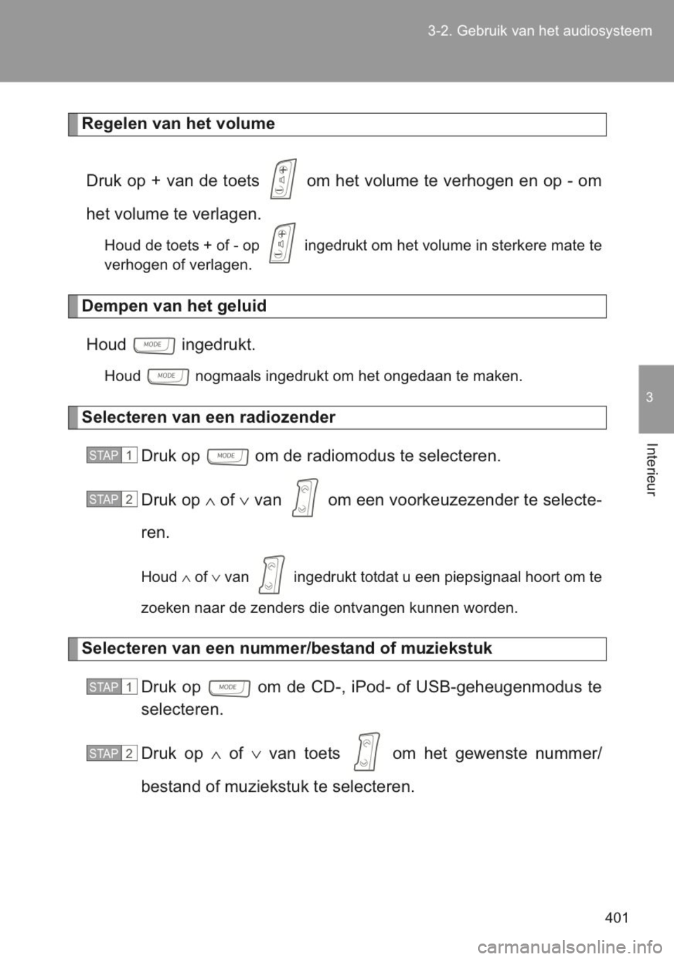 TOYOTA YARIS 2014  Instructieboekje (in Dutch) 
