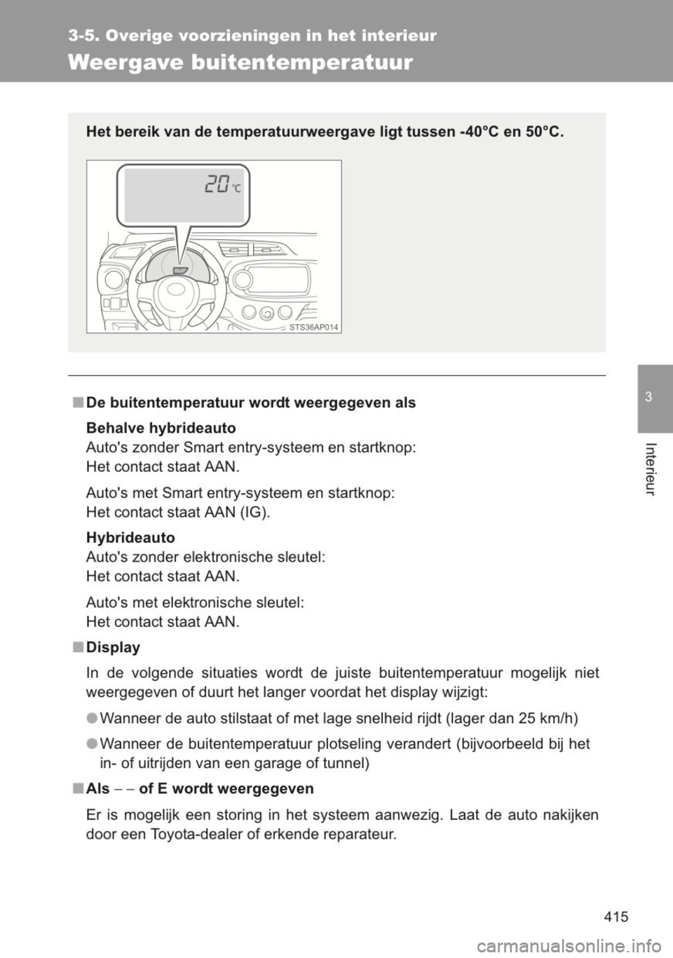 TOYOTA YARIS 2014  Instructieboekje (in Dutch) 
