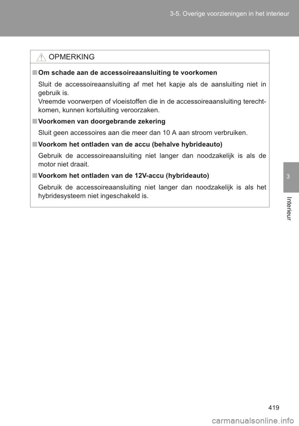 TOYOTA YARIS 2014  Instructieboekje (in Dutch) 